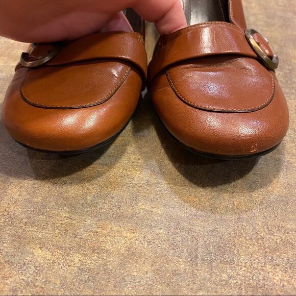 Vintage Enzo Angiolini Career Slip On Heels Size 8 - Picture 3 of 12